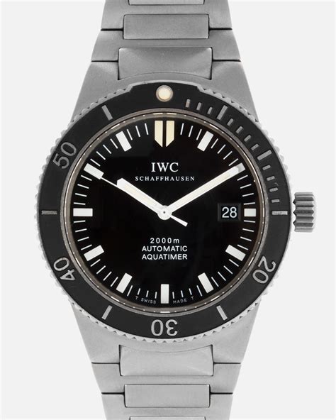 aquatimer 2000 iwc|iwc aquatimer 2000 titanium.